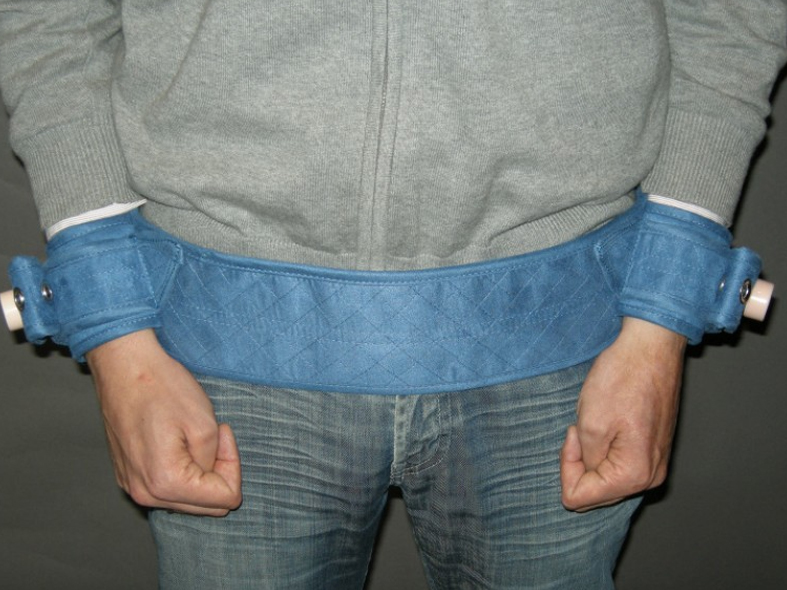 Renol ambulante tailleband met polsbevestigingen - 1 st