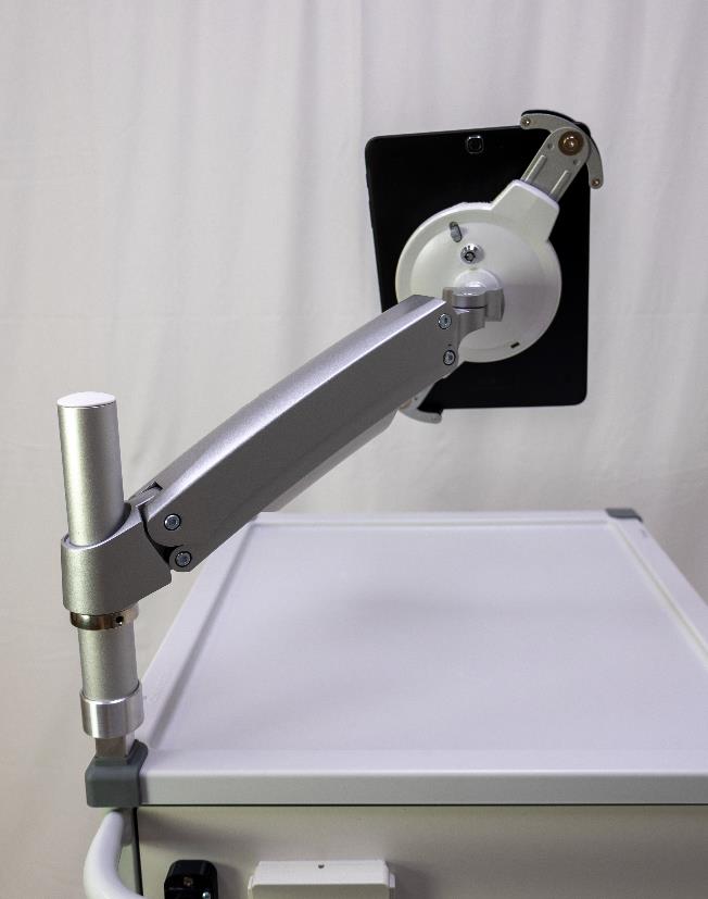 Wiegand houder voor tablet 10-14 inch - nieuw model - flexibele arm - 1 st