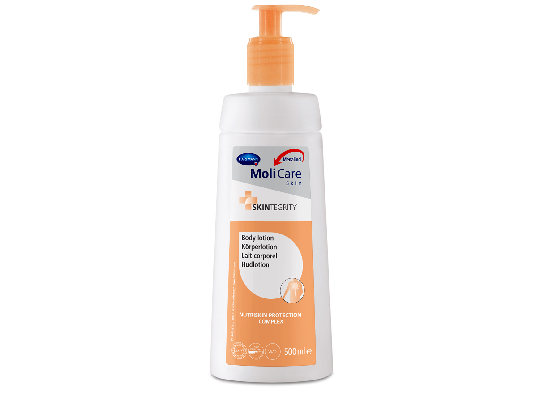 MoliCare® Skin lait corporel - pompe - 500 ml - 1 pc