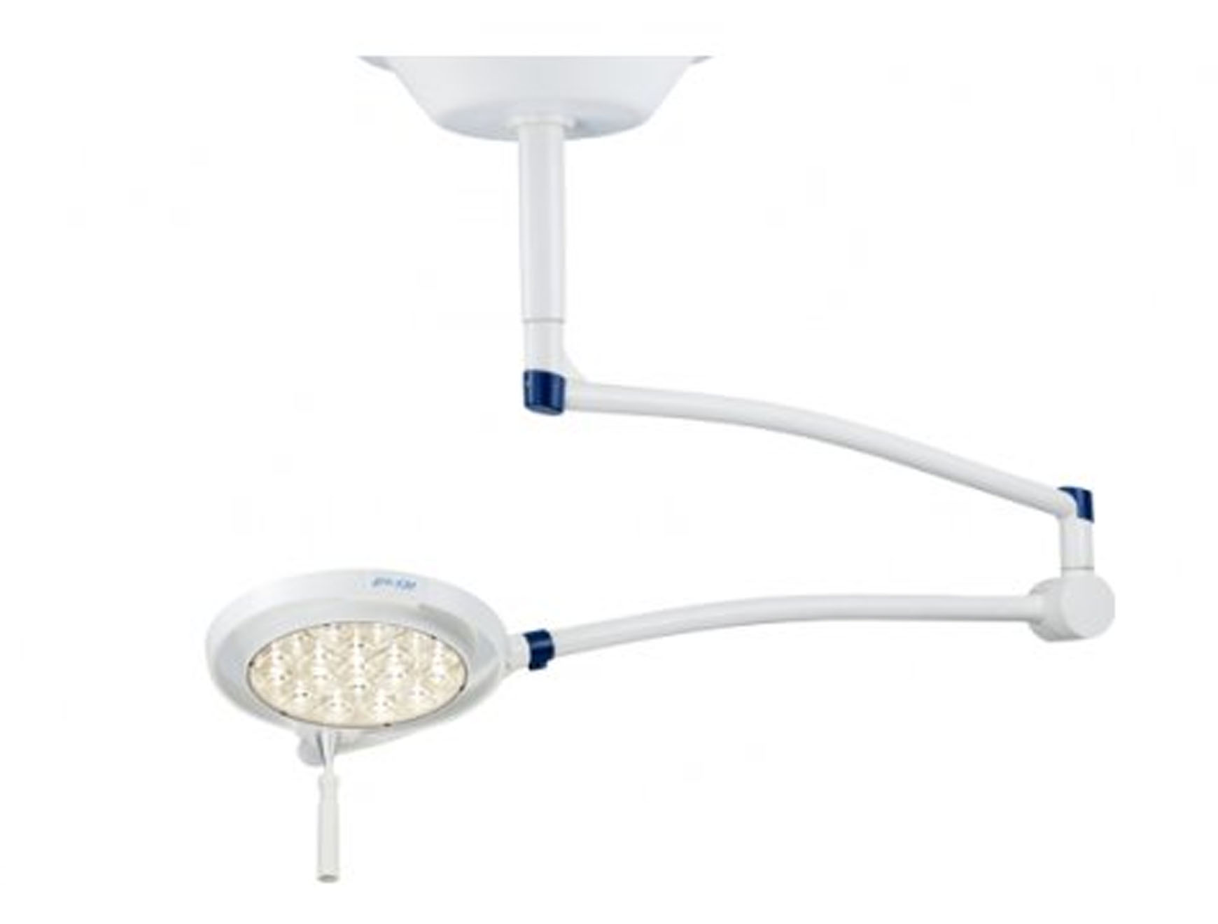 Onderzoekslamp LED 130 - plafondbevestiging - veer arm - exclusief verankeringsring - 1 st