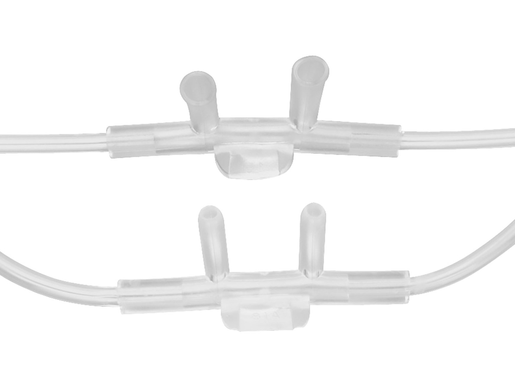 Adult Standard Nasal Cannula - Flared Tip + 2.1 m tubing - 1 x 50 pcs