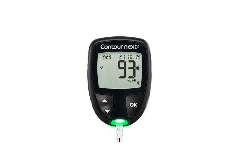 Contour® Next glucosemeter - koppelbaar - 78,5 x 56 x 18 mm - 1 st