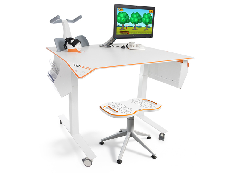 Tyrostation - bureau, chaise et PC avec logiciel tyroS