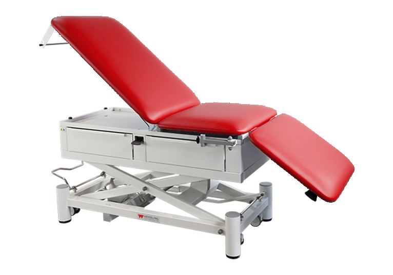Onderzoekstafel Praxis 3 Comfort Elite - elektrisch in hoogte verstelbaar - Sunrise - 1 st