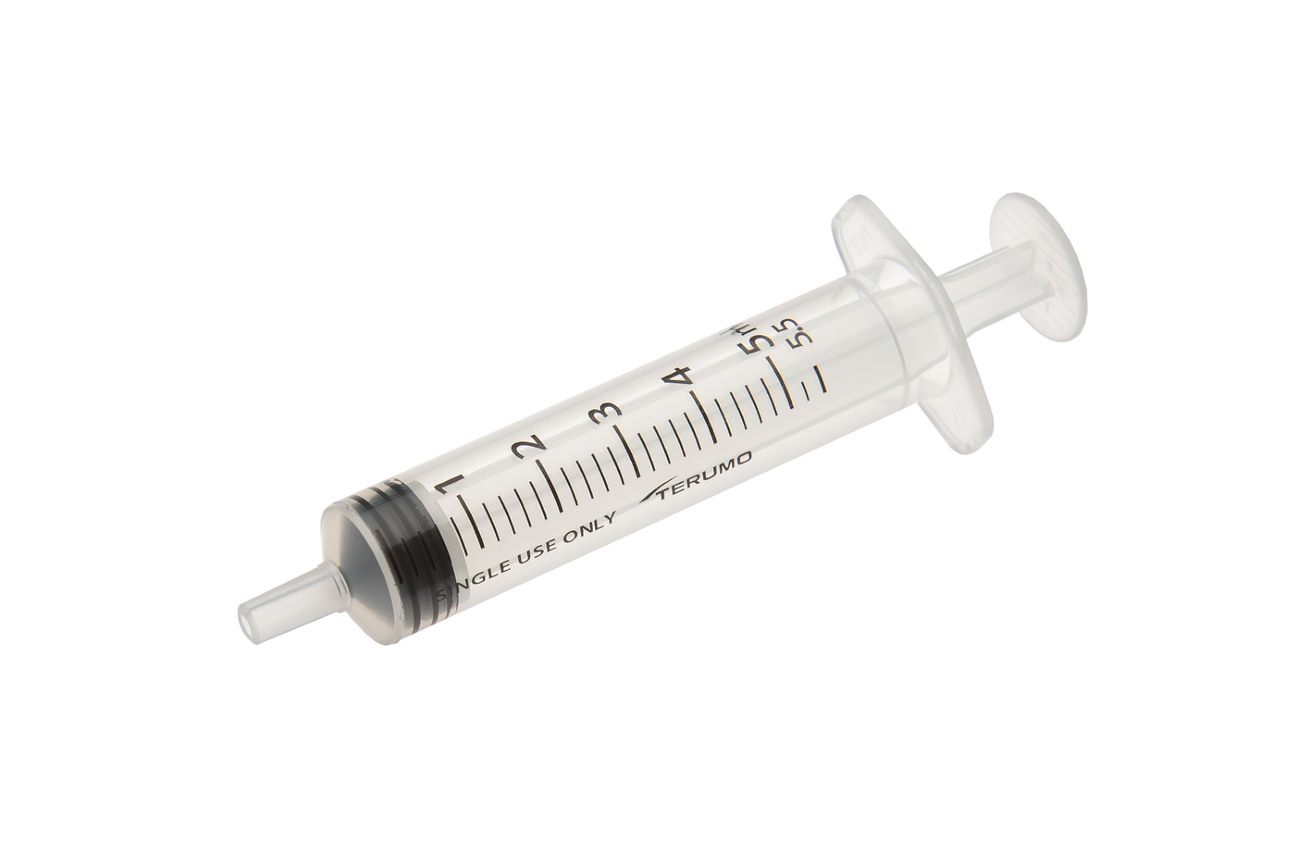 Terumo spuiten - 3-delig - luer slip - concentrisch - 5 ml - 1 x 100 st