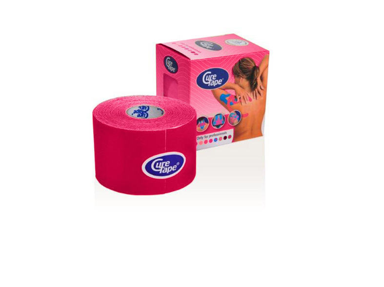 CureTape® 5 cm x 5 m - roze - 1 x 6 st
