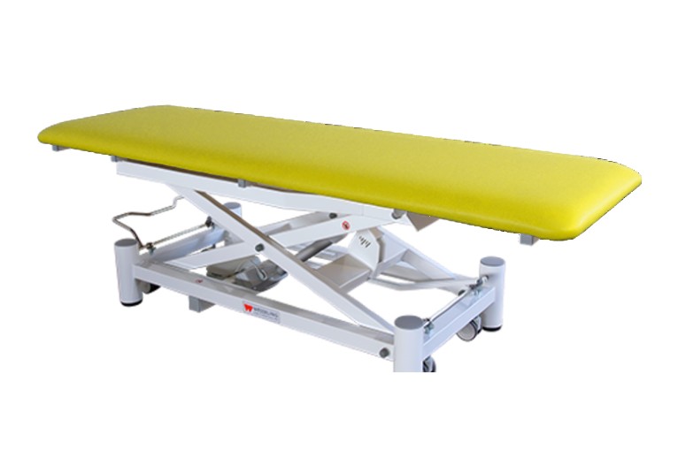 Table d'examen Praxis 1 Elite - hauteur variable électrique - Citron - 1 pc