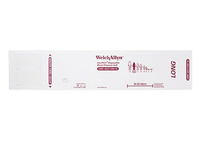WelchAllyn disposable flexiport manchetten maat 12l - zonder slang en connector - 1 x 20 st