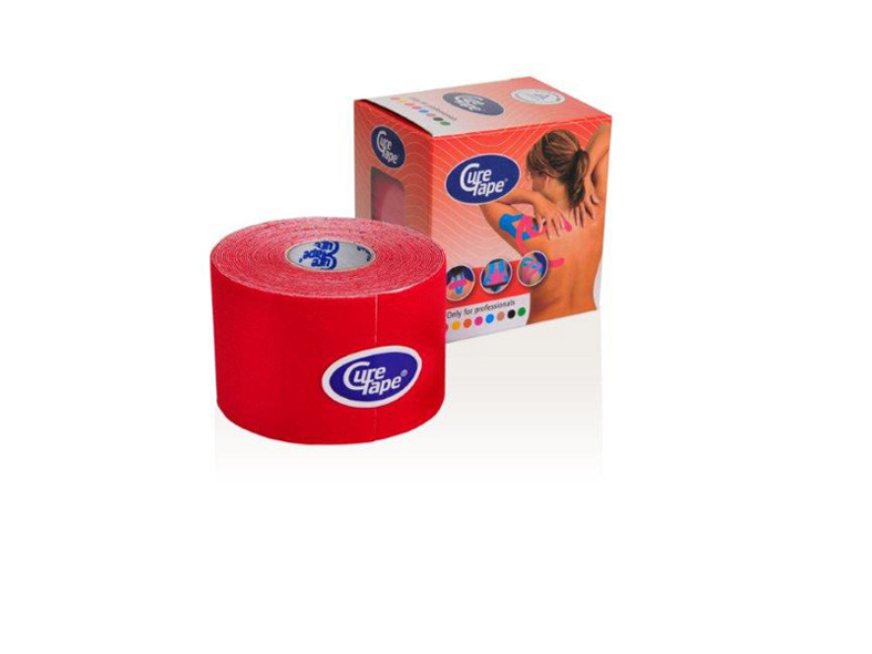 CureTape® 5 cm x 5 m - rood - 1 x 6 st