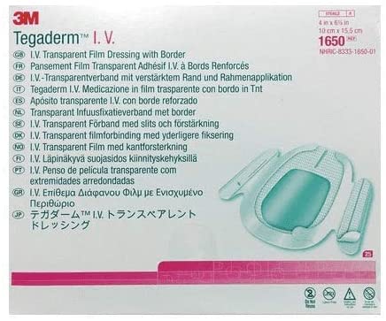 3M™ Tegaderm™ I.V. - 10 x 15,5 cm - 1 x 25 pcs