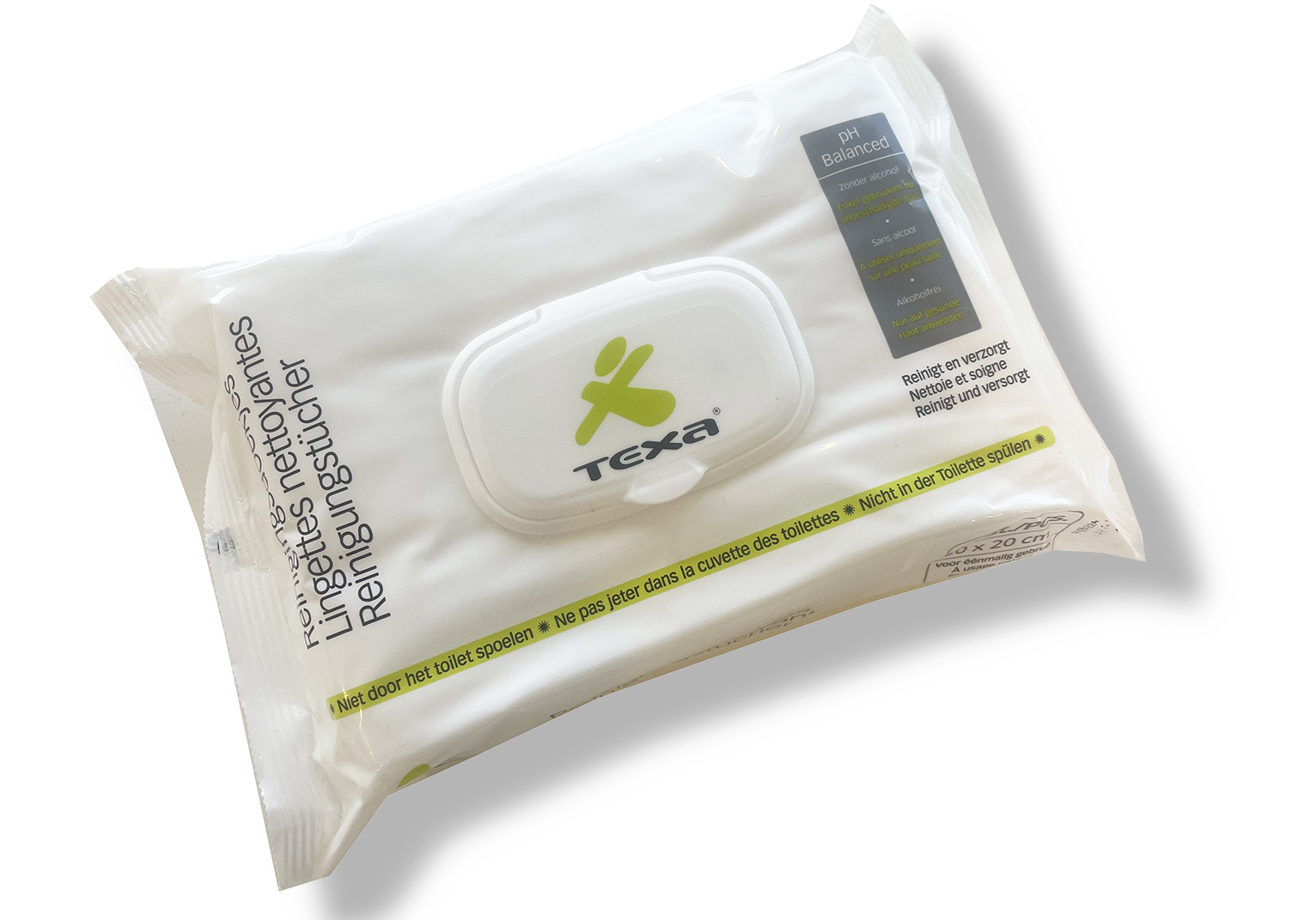 Texa® reinigingsdoekjes - 20 x 30 cm - 12 x 64 st