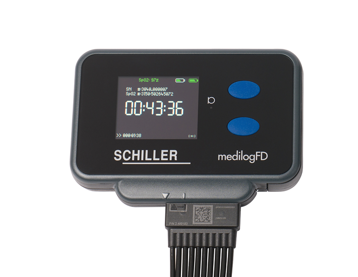 Schiller MedilogFD holter incl. 10-draads kabel