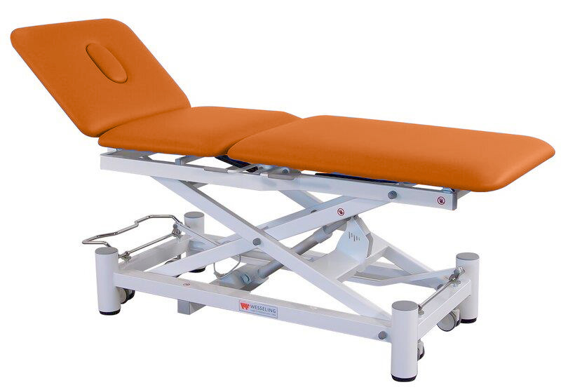 Onderzoekstafel BasiX 3 Elite - elektrisch - Fresh bekleding - Oranje - 1 st