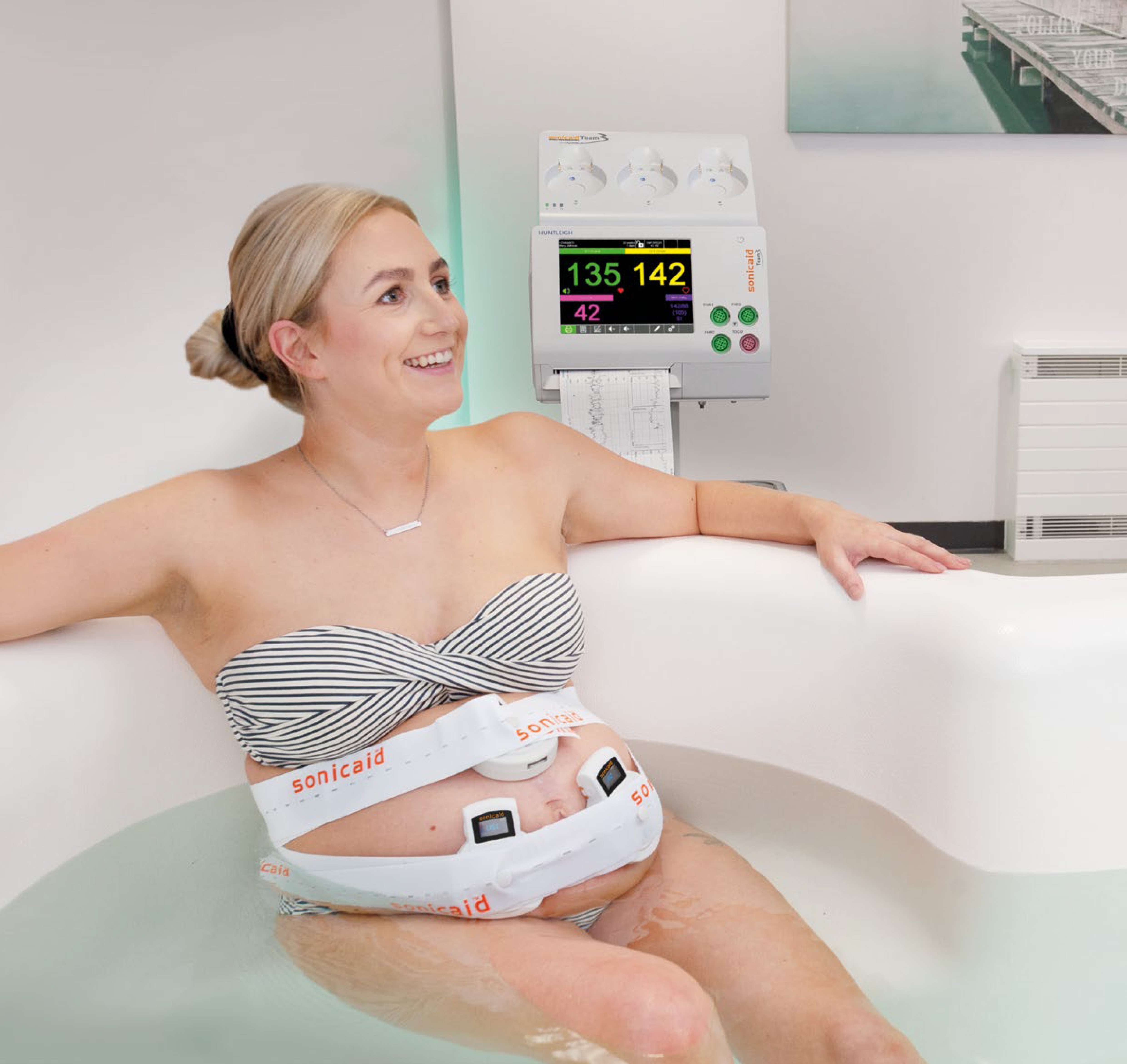 Twins Wireless System voor CTG toestel