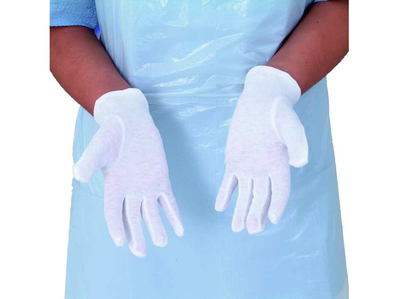 Handschoenen katoen - S - paar