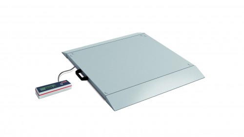 Digitale rolstoelweegschaal inclusief 2 oprijgoten - klasse III - 300 kg - 1 st