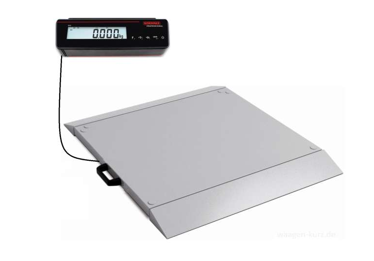 Rolstoelweegschaal digitaal - 300 kg - 2 oprijvlakken - 1 st
