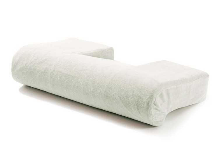 Pillow X-comfort soft met zachte velours sloop - wit - 1 st