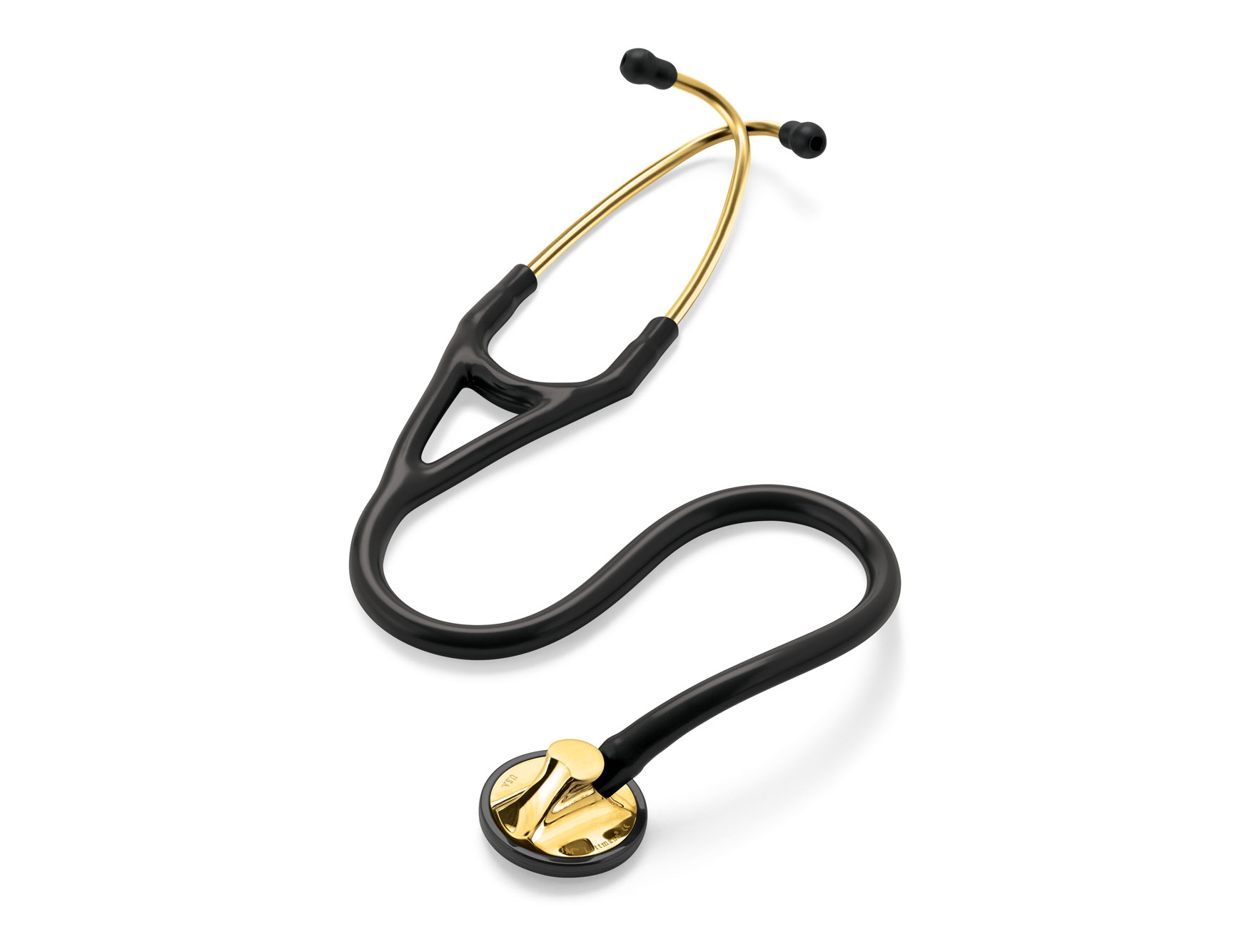 3M™ Littmann® Master Cardiology stethoscoop - zwart - messing - 1 st