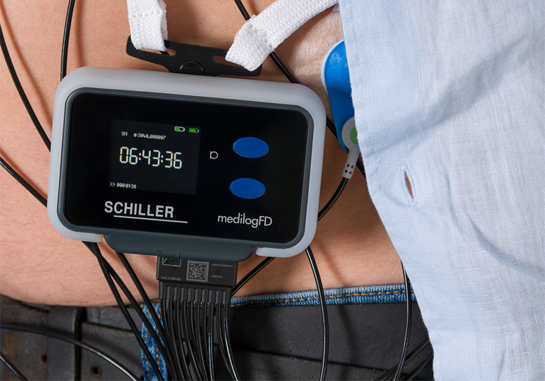 Schiller MedilogFD Holter incl. câble 10 fils