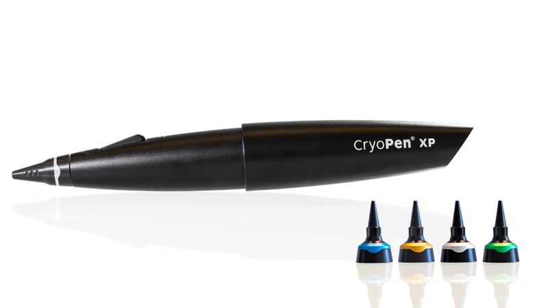 CryoPen XP - 4 applicateurs - 6x 16g cartouches N2O - 1 pc