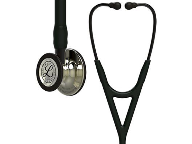 3M™ Littmann® Cardiology IV™ stethoscoop - zwart - champagne - zwart - 1 st
