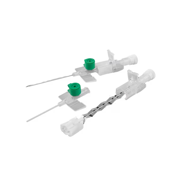 BD™ Venflon Pro Safety - katheter met vleugels en injectiepoort - 18G x 2" - groen - 50 st