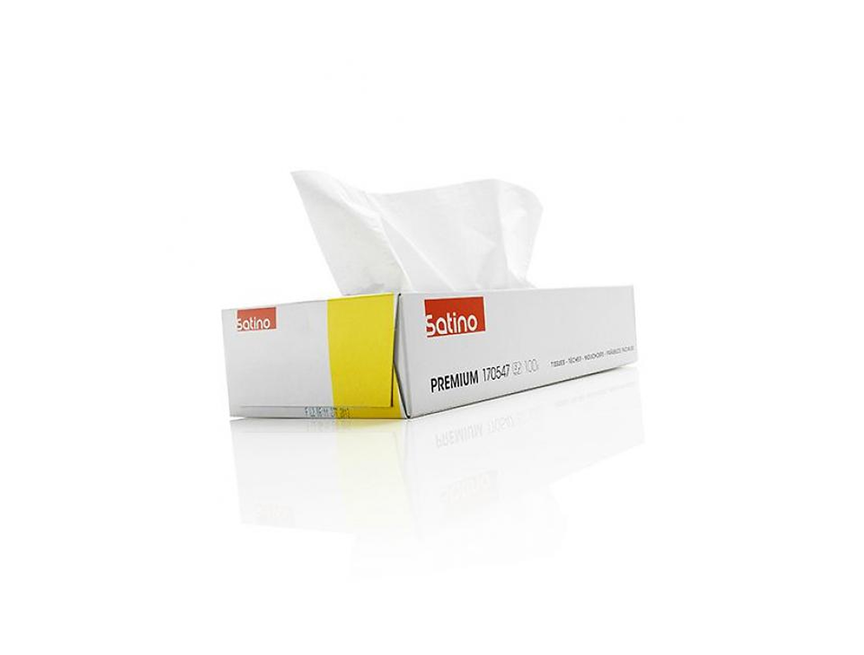 Satino facial tissues - 2-laags - 21 x 20 cm - 40 x 100 st