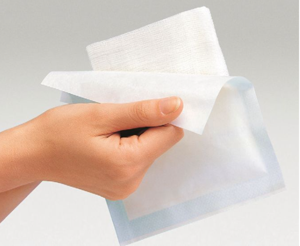 Gaaskompres - 10 x 10 cm - niet-steriel  - 10 x 100 st