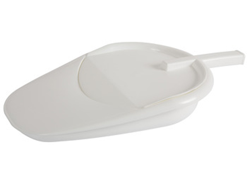 Steekbedpan - ovaal - met deksel - 2000 ml - 1 st