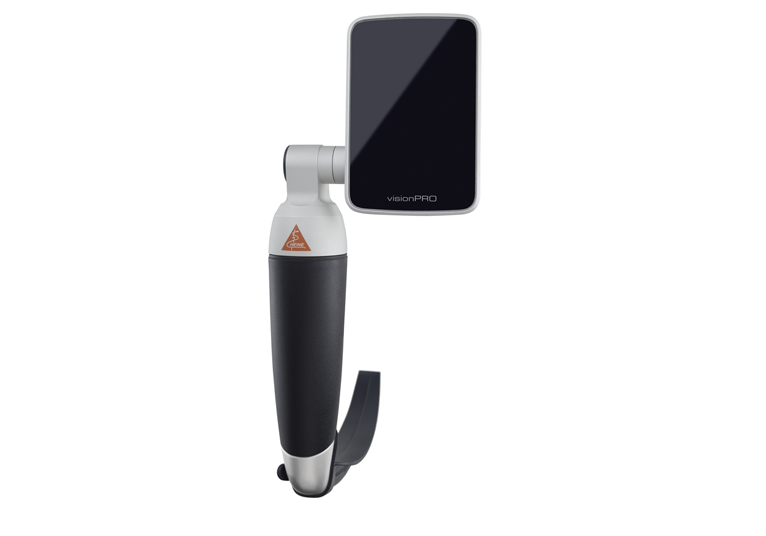 HEINE visionPRO Video Laryngoscoop – Complete set met HR1 Mac handgreep, DS1 display & CS1 laadstation