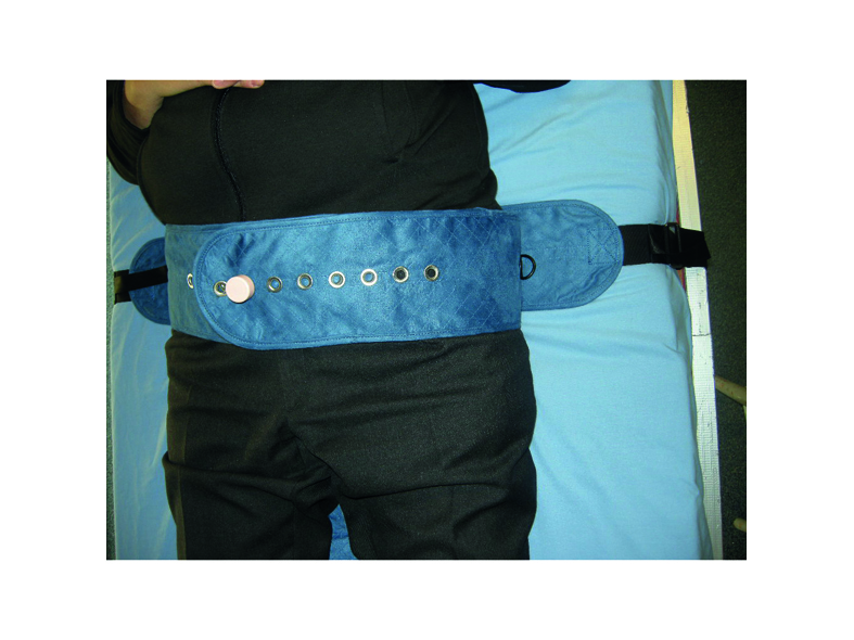 Ceinture abdominale Economique pour le lit - S/M - fixation au cadre de lit par boucle - 1 pc
