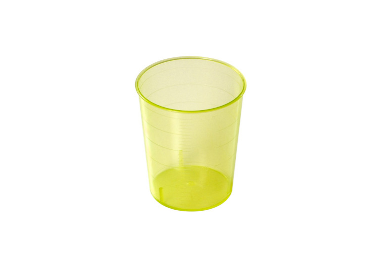 Facet medicatiepotjes - hoog - 25 ml - transparant