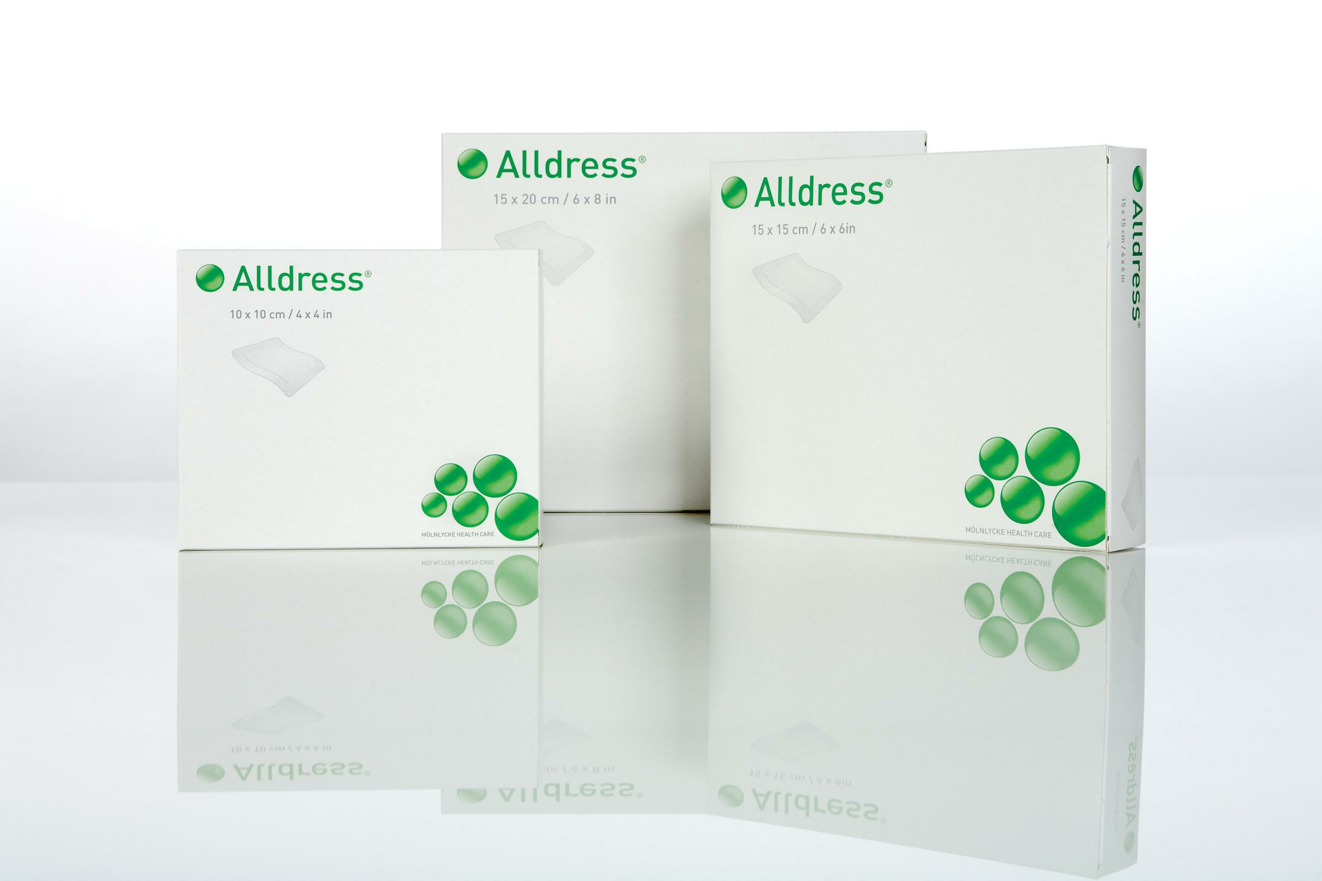 Alldress® - steriel - 10 x 10 cm - 1 x 10 st