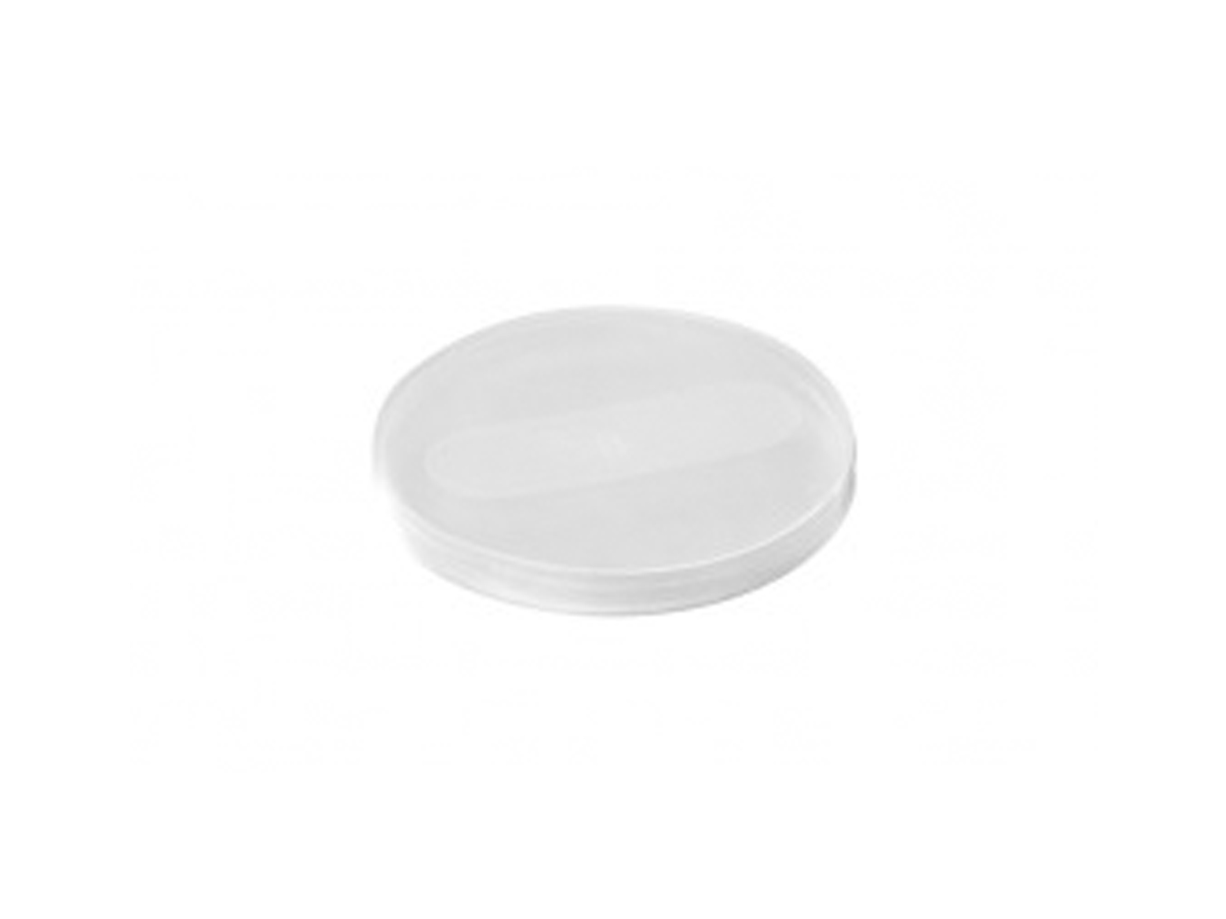 Couvercles pour gobelets à médicaments Facet type 71 - transparent - 1 x 4000 pcs