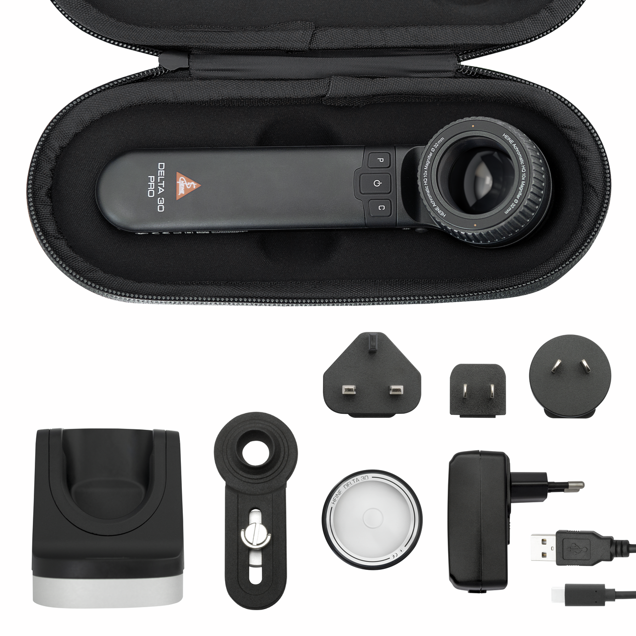 HEINE delta 30 pro bundle dermatoscope - 1 pc