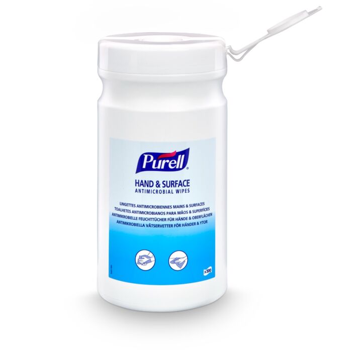 Purell® H&S lingettes désinfectantes à l'alcool - 200 pcs