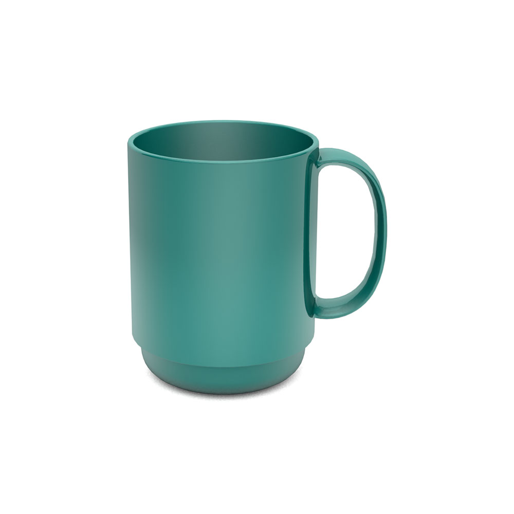 Koffiebeker 508 - 290 ml - 1 handvat - turquoise - 1 st