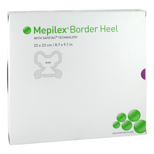 Mepilex® border heel - 22 x 23 cm - steriel - 6 st