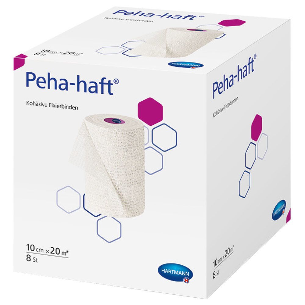 Peha-haft® - cohesieve windel - 10 cm x 20 m - 1 st