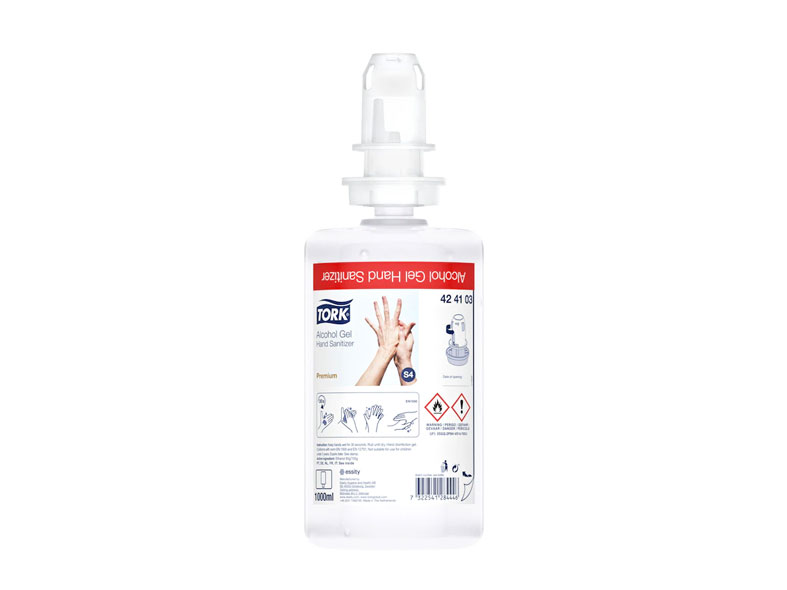 Premium gel hydro-alcoolique - S4 - 6 x 1000 ml