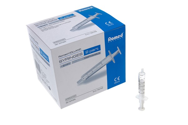 Spuiten zonder naald - 2-delig - katheter tip - per stuk verpakt - steriel - 2 ml - 1 x 100 st
