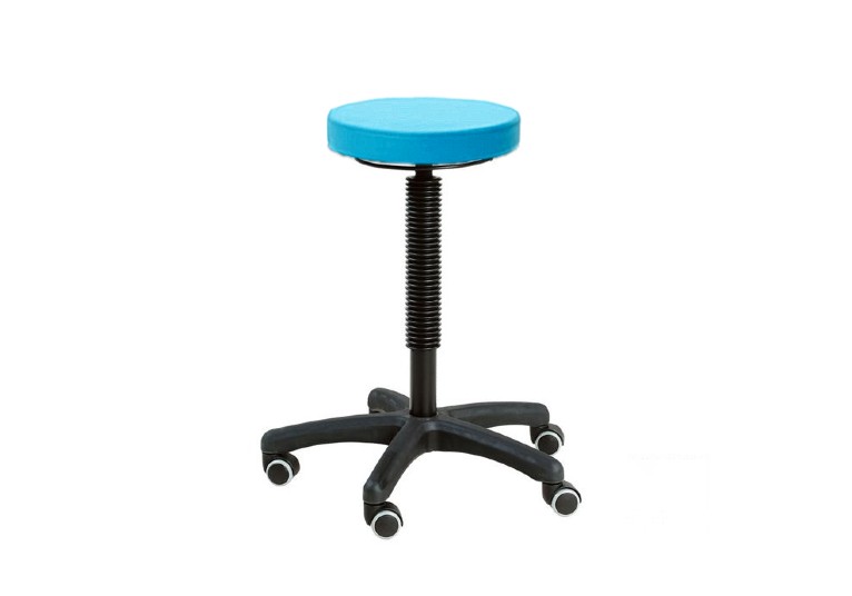 Tabouret met kringbediening - zithoogte 60 - 86 cm - 1 st