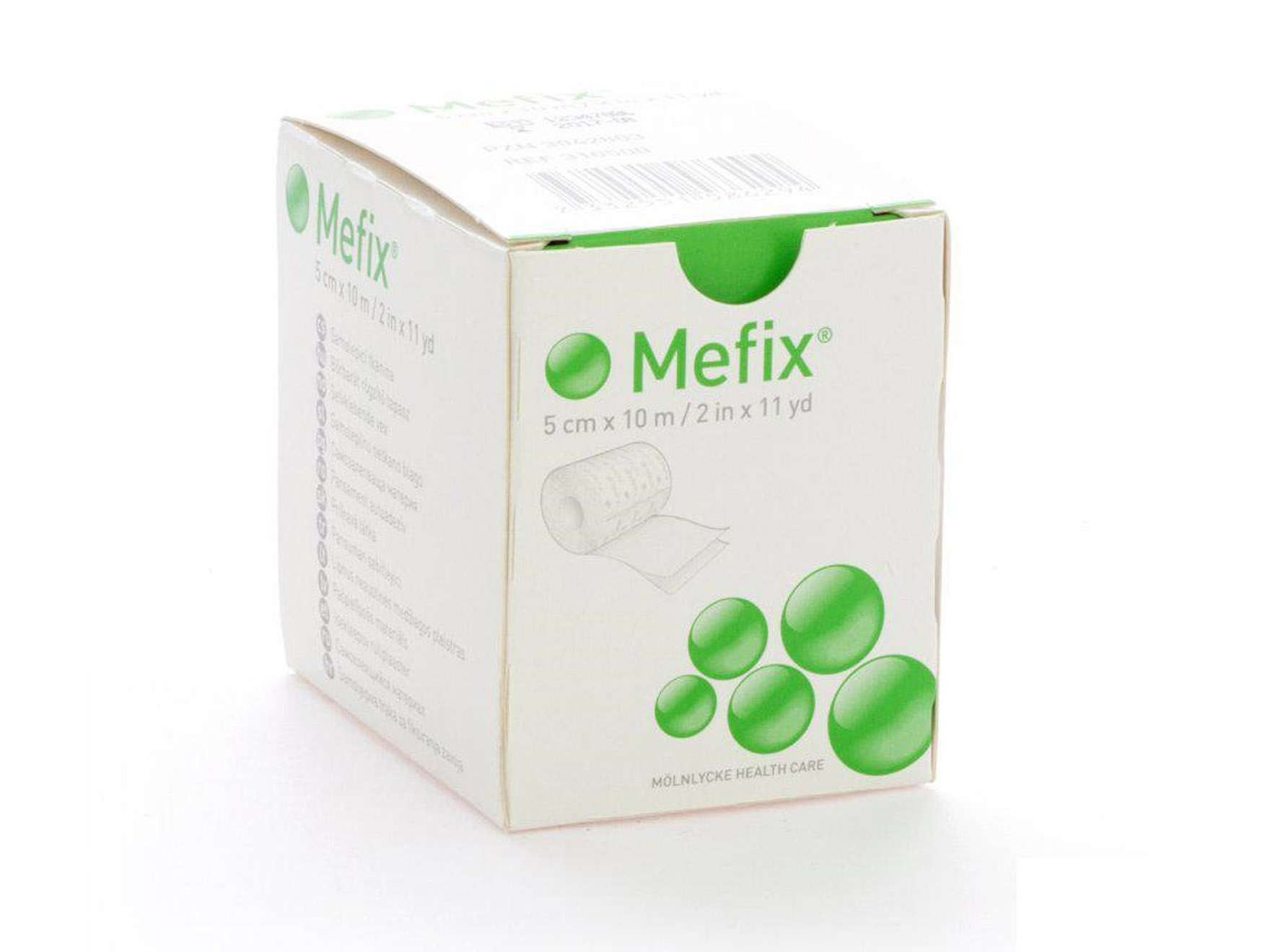 Mefix® pansement de fixation sur rouleau - 5 cm x 10 m - 1 pc