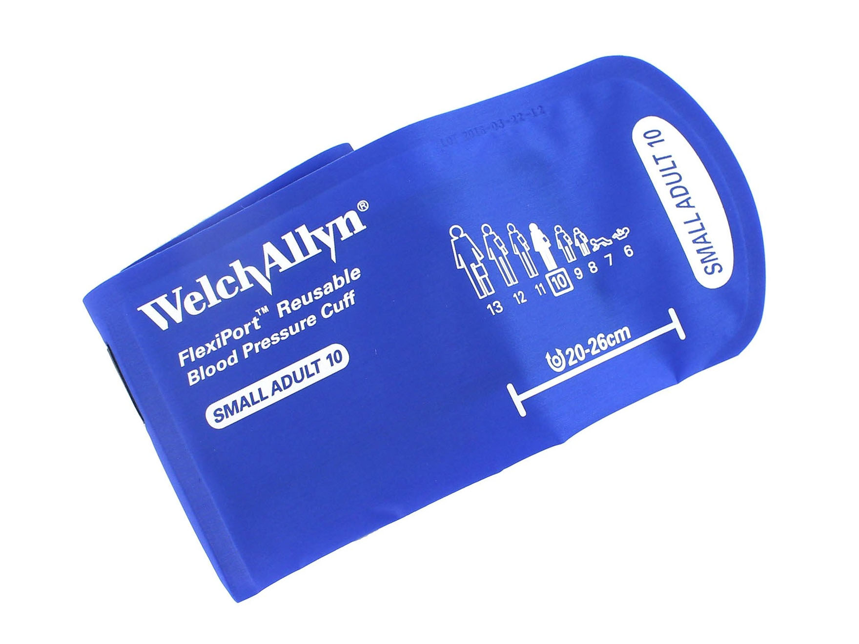 WelchAllyn flexiport manchet maat 10 - zonder slang en connector - 1 st