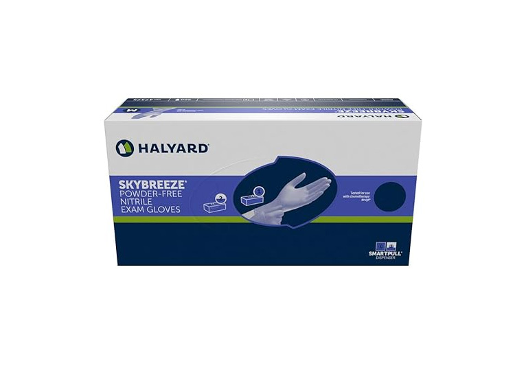  Skybreeze gants d'examen  Nitrile non-poudrés - L - 10 x 200 pcs