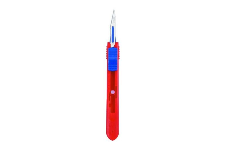 Wegwerpscalpels met uitschuifbare mesjes N°11P - steriel - 25 st