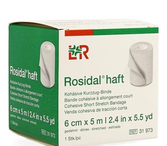 Rosidal® Haft - bande à allongement court - 6 cm x 5 m - 1 pc
