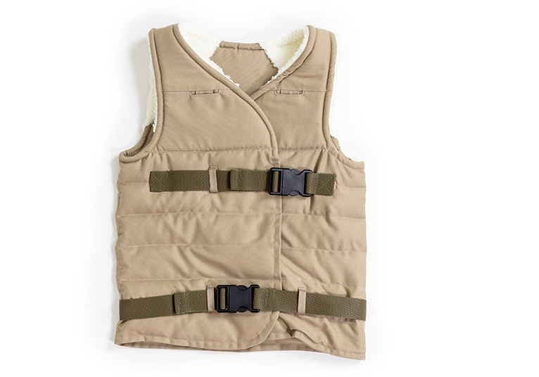 Fico Verzwaringsvest katoen beige - Small - 2,5 kg - 1 st