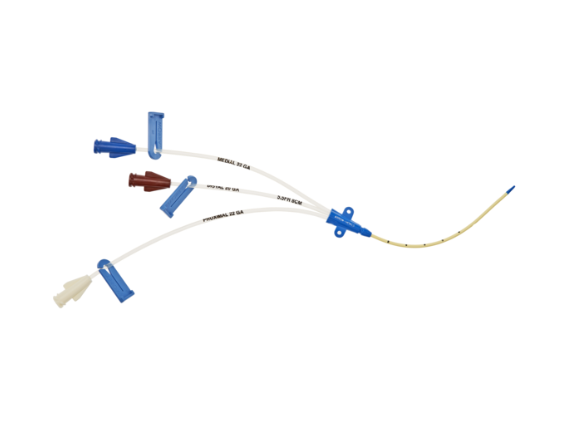 Pediatrisch 3-Lumen CVC - 5,5 FR x 8 cm - 5 st